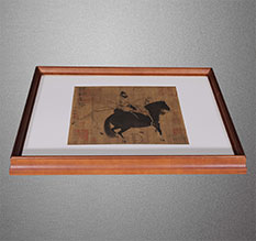 桑日书画装裱配框服务案例