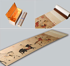 桑日馆藏书画复制博物馆书画复制服务