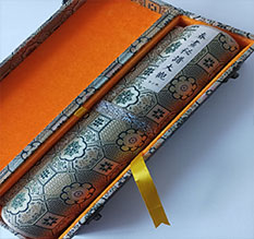 桑日书画装裱案例